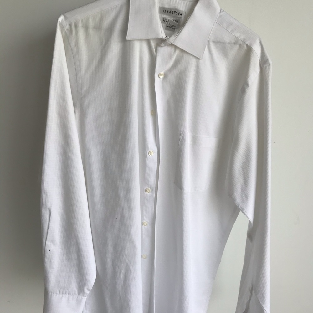 White Van Heusen dress shirt